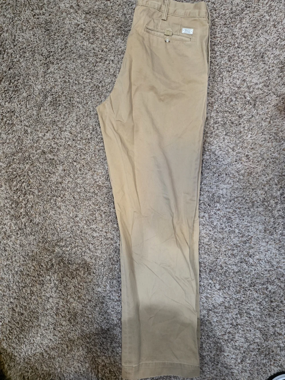 Polo by Ralph Lauren Men’s Khaki Cotton Pants